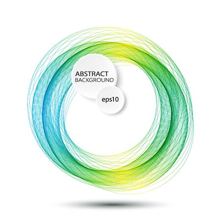 Abstract vector background, round blue transparent ring. Circle shape. Circle lines. Blue circles. Transparent circle. Vector circle. Abstract wave circles. Circle frame. Blue Circle abstract vectorのイラスト素材