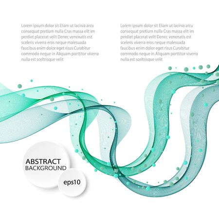 Abstract Smoke Background Vector business Smoke Blueのイラスト素材
