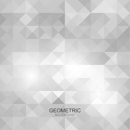 Gray White Grid Mosaic Background, Creative Design Templates eps10のイラスト素材