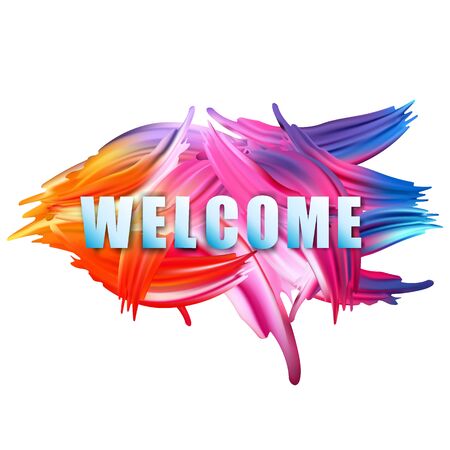 Modern colorful flow poster. Wave Liquid shape color background. Art design for your design project.のイラスト素材
