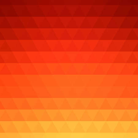 Vector Abstract orange geometric technology background with triangleのイラスト素材