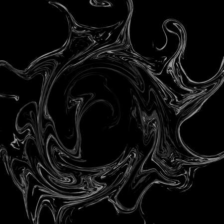 Abstract liquid paint black background. Vector illustrationのイラスト素材