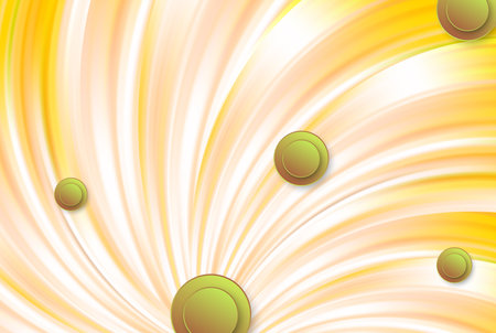 Abstract vector background in yellow color with white lines, mesh, design elementのイラスト素材