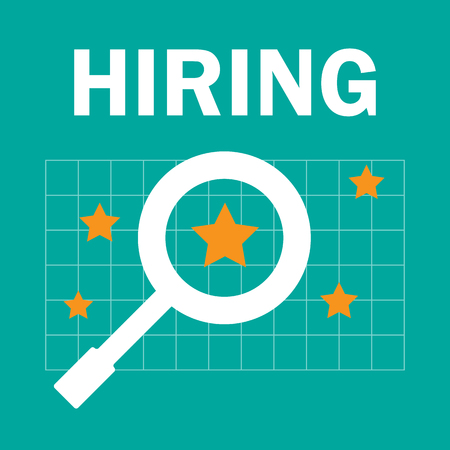 Choice of the person from the crowd for hiring. Recruitment, selectionのイラスト素材