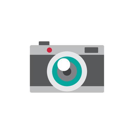 Hipster camera photo Vector illustrationのイラスト素材
