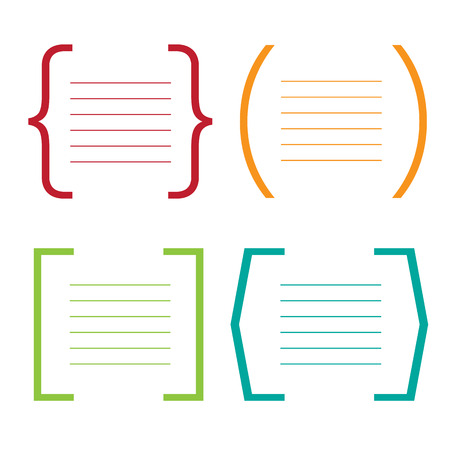 Quotes and brackets Speech Bubbles. Short quotesのイラスト素材
