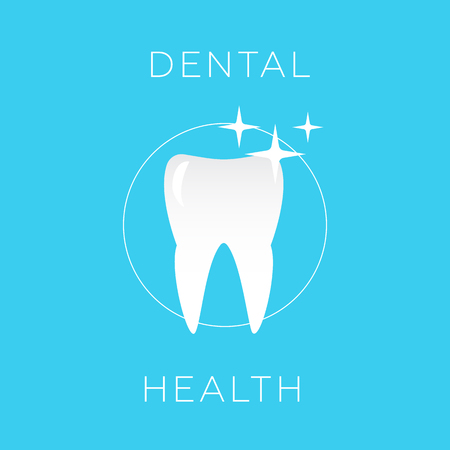 Dental health care and oral hygieneのイラスト素材