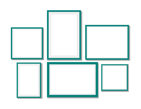 Frame for picture or your presentationsのイラスト素材