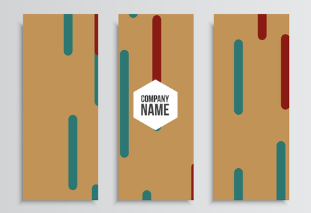 Flyers or Web banner. Corporate identity template. Business stationery mock-up with logo. Branding designのイラスト素材