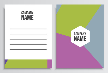 Letter envelope with Blank Cover. Corporate identity template. Business stationery mock-up with logo. Branding designのイラスト素材