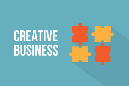 Creative business concept background vectorのイラスト素材