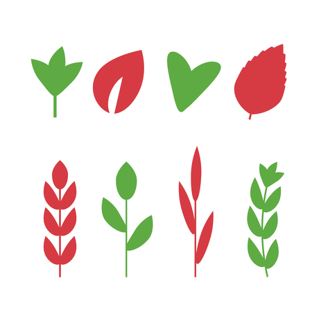 Seaweed seamless pattern. Sea weed fur vector background for marine fashion.のイラスト素材