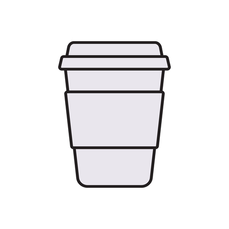 Coffee Cup. Legal compliance deal protection and copyright regulation. Copyright legal, protection and regulationのイラスト素材