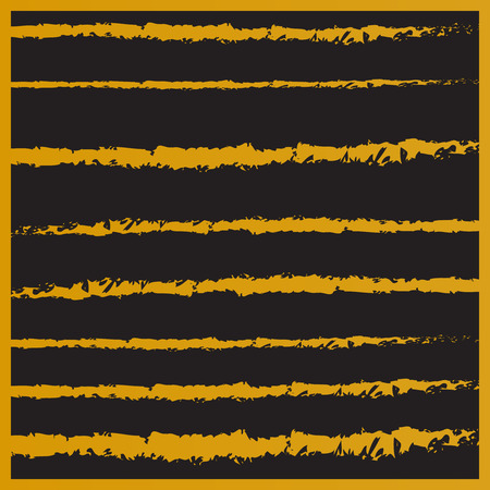 Pattern hand-drawn line in golden color vectorのイラスト素材