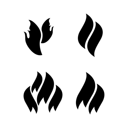 White smoke lines on black background. Smoke flow effect, motion smoke curve, steam dynamic smoke elementのイラスト素材