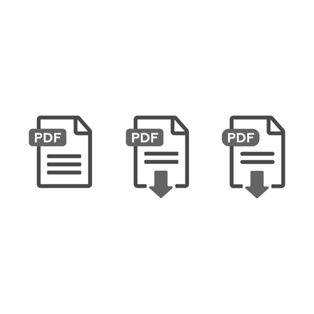 File download icon web format information.のイラスト素材