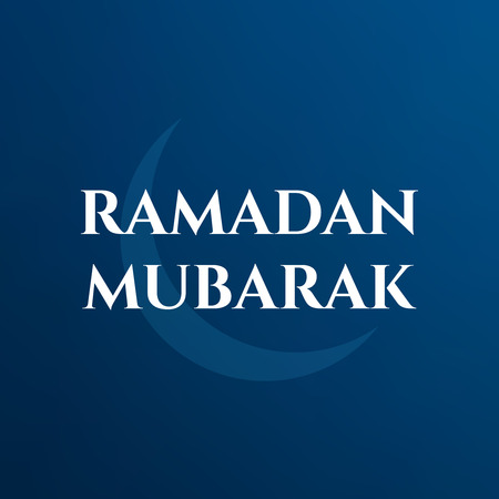 Ramadan Kareem greeting beautiful letteringのイラスト素材