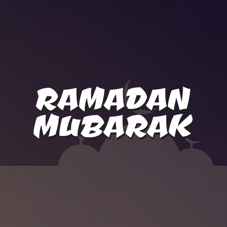 the Muslim feast of the holy month of Ramadan Kareemのイラスト素材