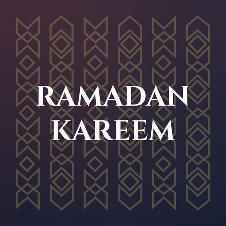 Islamic background. Ramadan Kareem cardの写真素材