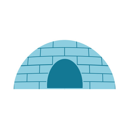 Icy cold home or house