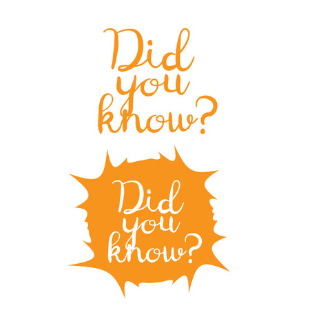 Did you know background. Did You Know questionのイラスト素材