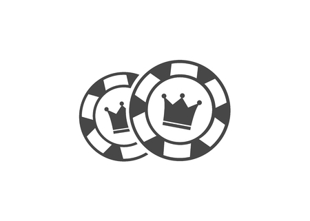 Poker club and casino vector sign set. Slot machine vectorのイラスト素材