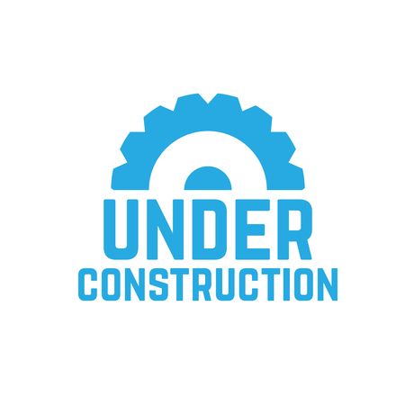 Under construction website background. Website construction blueprintのイラスト素材