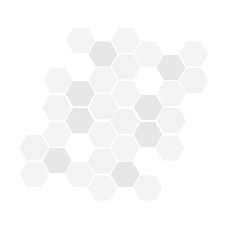Hexagonal vector background. Geometric hexagonal abstract pattern