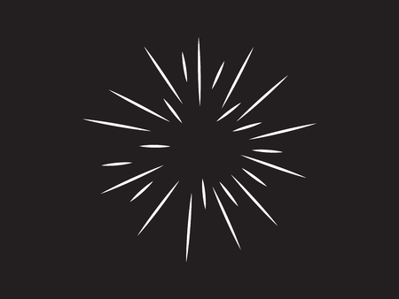 Fast speed warp vector. Zoom fade converging vector backgroundのイラスト素材