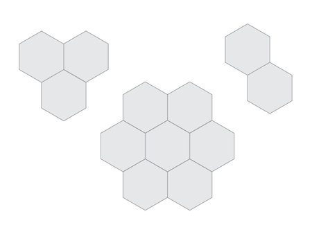 Puzzle pieces vector. Thinking puzzles fragment complete mosaic