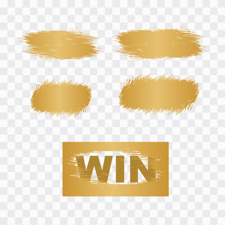 Scratch cards vector. Lottery cover for scratch card のイラスト素材