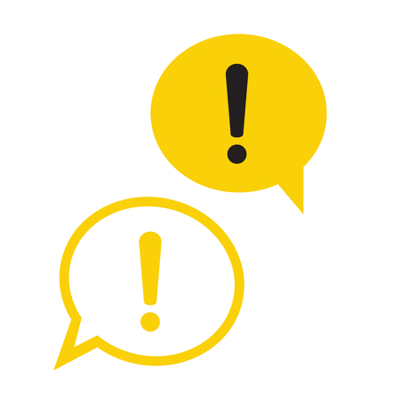 Danger warning attention or exclamation sign. Danger sign design. Caution error iconのイラスト素材