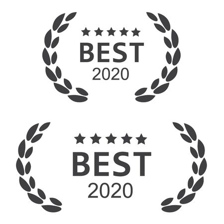 Best seller badge logo. Best seller award logoのイラスト素材