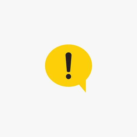 Warning attention sign. Danger sign design. Caution error icon  のイラスト素材