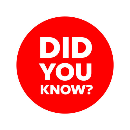 did you know words. Did You Know vector signのイラスト素材
