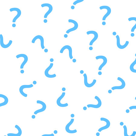 Question mark pattern. Question design backgroundのイラスト素材