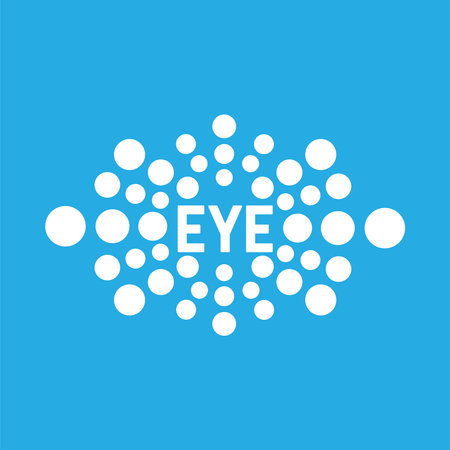 Eye vector logo design idea. Eye Health logo templateのイラスト素材