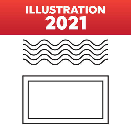 Stamps frames set. Stamp grunge seal vectorのイラスト素材