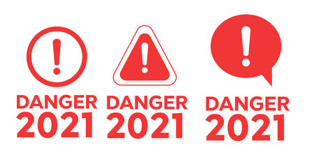 Attention please badge or banner. Danger sign design. Caution error icon