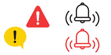 Danger sign design. Caution error icon.のイラスト素材