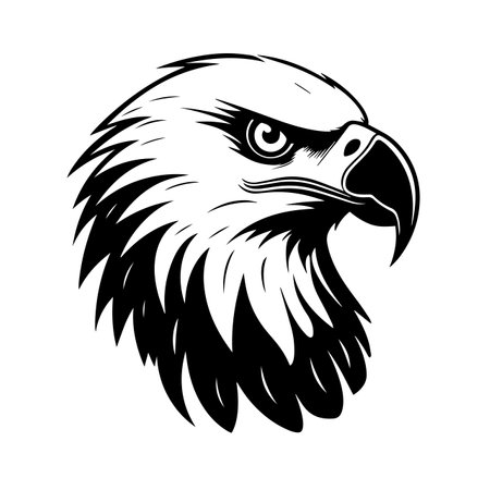 Majestic Eagle logo vector illustration. Majestic Eagle vector Icon and Sign.のイラスト素材