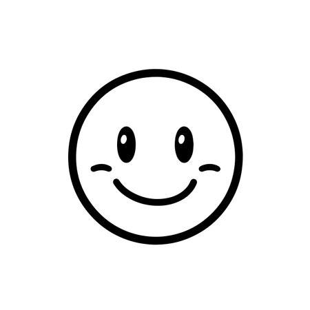 Happy Smile logo vector illustration. Happy Smile vector Icon and Sign.のイラスト素材