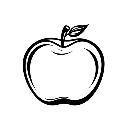 Juicy Apple logo vector illustration. Juicy Apple vector Icon and Sign.のイラスト素材
