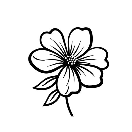 Blooming Flower logo vector illustration. Blooming Flower vector Icon and Sign.のイラスト素材