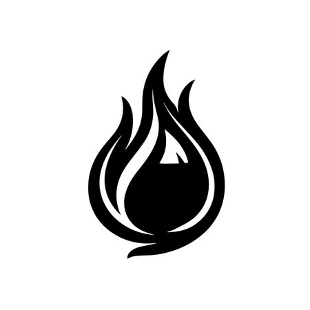 Fiery Flame logo vector illustration. Fiery Flame vector Icon and Sign.のイラスト素材
