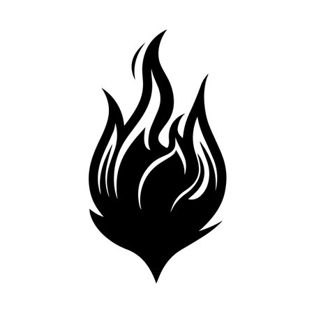Fiery Flame logo vector illustration. Fiery Flame vector Icon and Sign.のイラスト素材