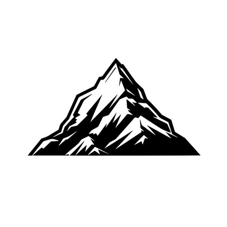 Mountain Peak logo vector illustration. Mountain Peak vector Icon and Sign.のイラスト素材