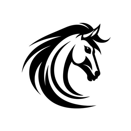 Swift Horse logo vector illustration. Swift Horse vector Icon and Sign.のイラスト素材