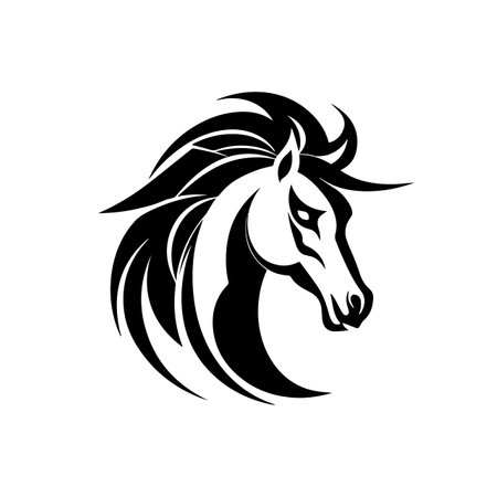 Swift Horse logo vector illustration. Swift Horse vector Icon and Sign.のイラスト素材