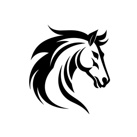 Swift Horse logo vector illustration. Swift Horse vector Icon and Sign.のイラスト素材